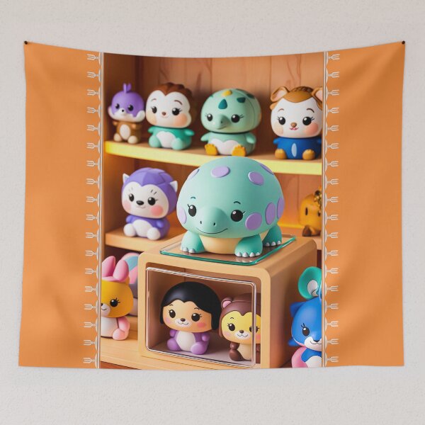 Item preview, Stegaysaurus Tsum Tsum Collectible – Cute Pastel Dinosaur Design designed and sold by MilicaT.