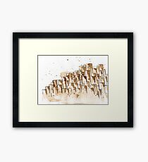 Giant's Causeway Gerahmtes Wandbild