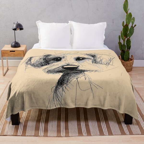 Item preview, Miniature Poodle Dog Sketch designed and sold by MaryFiore.