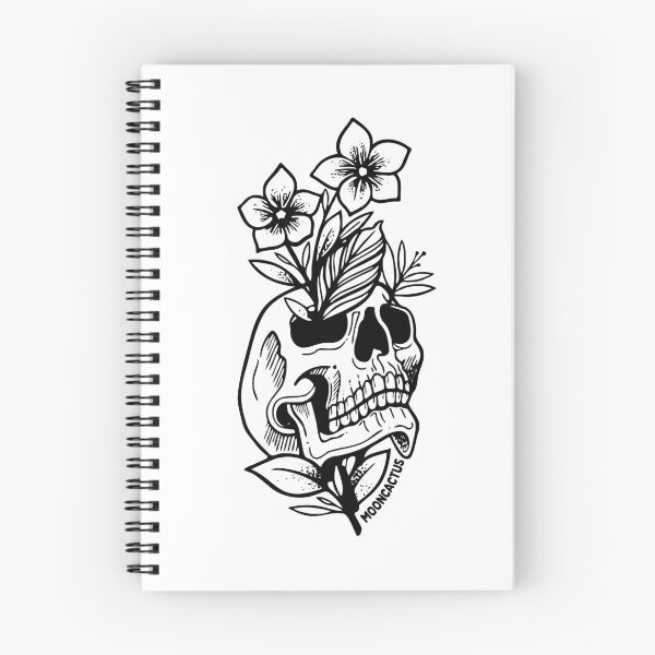 Item preview, Skull Flower: Eternal Beauty designed and sold by Moon---Cactus.