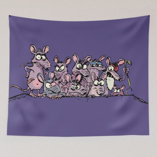 Item preview, large family of basement rats designed and sold by duxpavlic.