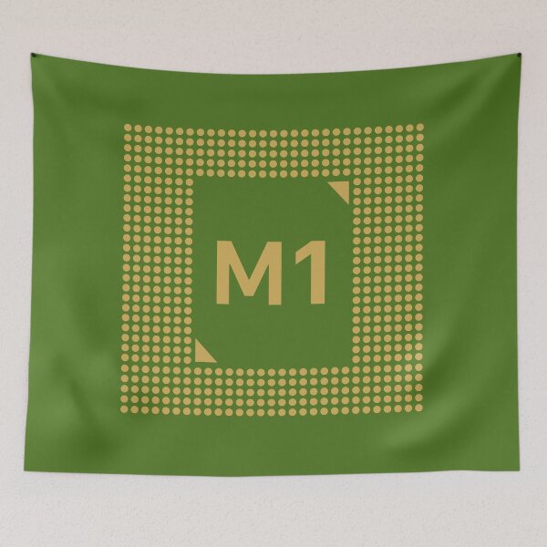 Item preview, M1 Apple designed and sold by PoshPixel.