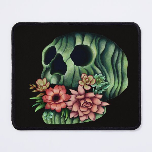 Item preview, Skull and Flowers designed and sold by Magunedi.