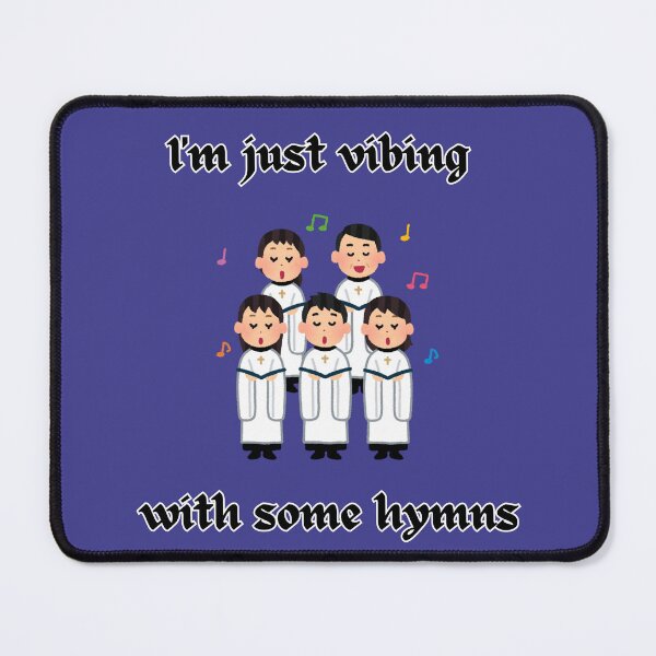 Item preview, I'm Just Vibing With Some Hymns designed and sold by WheresTheTShirt.