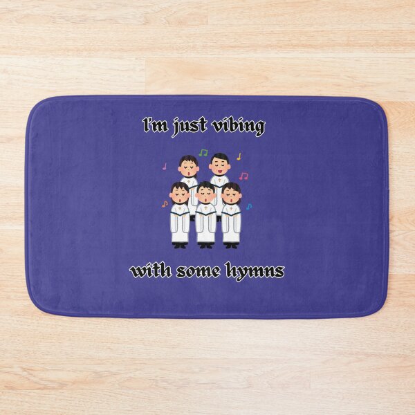 Item preview, I'm Just Vibing With Some Hymns designed and sold by WheresTheTShirt.