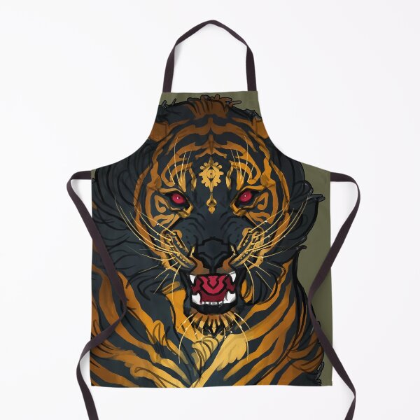 Item preview, Fierce Orange Tiger Paint designed and sold by lansi aujv.