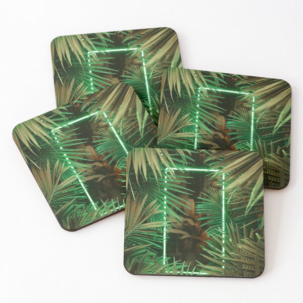 Item preview, Neon Oasis - Green Light designed and sold by Exodoi.