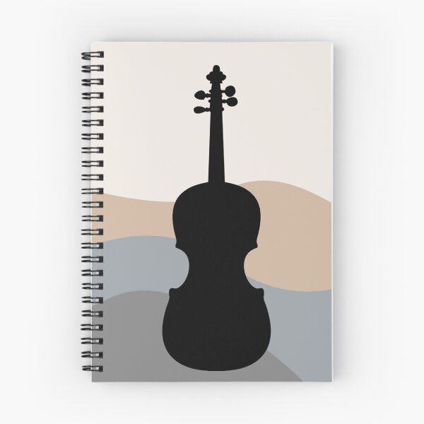 Item preview, Black violin illustration designed and sold by eviolni.