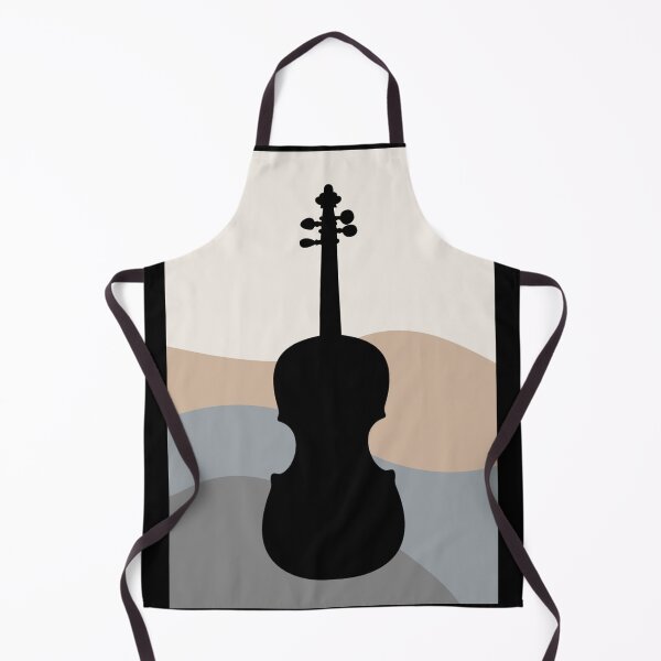Item preview, Black violin illustration designed and sold by eviolni.