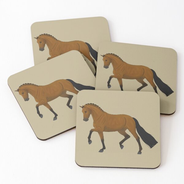 Item preview, Trotting Bay Dressage Horse designed and sold by DappledMoon.