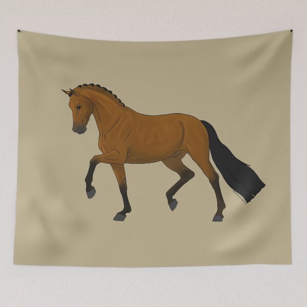 Item preview, Trotting Bay Dressage Horse designed and sold by DappledMoon.