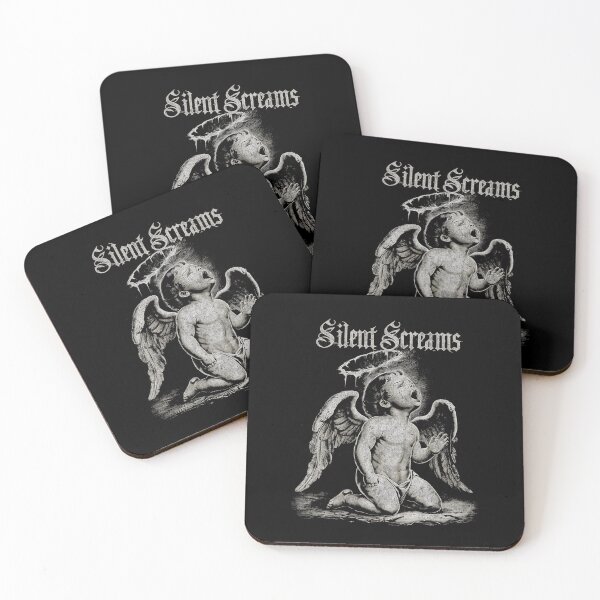 Item preview, Silent Screams Angel – Dark Emotional Art for Thoughtful Souls designed and sold by AmorcitoDesigns.