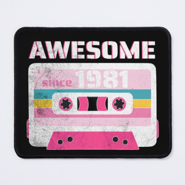 Item preview, Awesome Since 1981 Vintage Birthday Gift  designed and sold by Whisky1111.