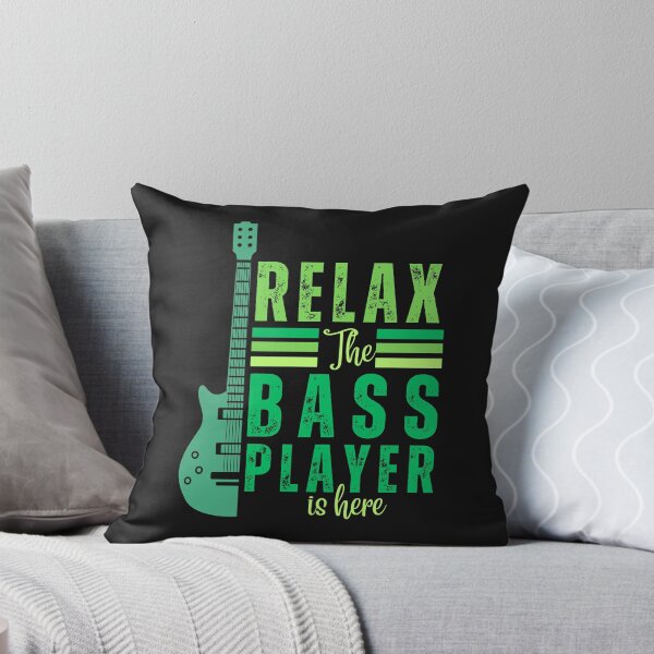Item preview, Relax The Bass Player is Here designed and sold by AlienOccupation.