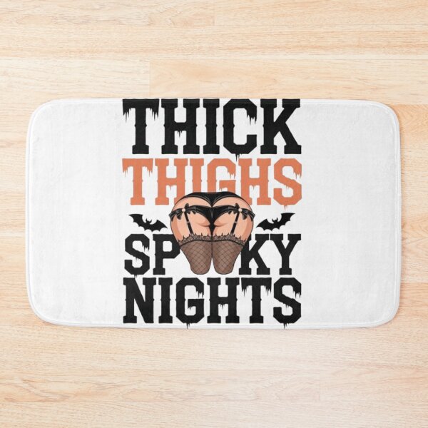 Item preview, Thick Thighs Spooky Nights Halloween Vibes designed and sold by Syrupulse.