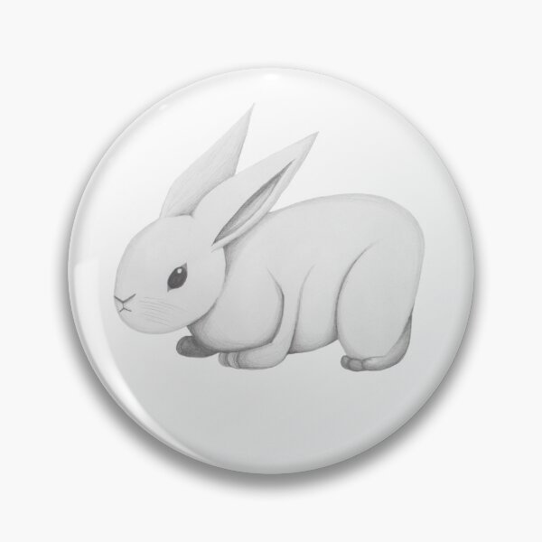 Item preview, Fluffy white bunny designed and sold by ShowBoots.