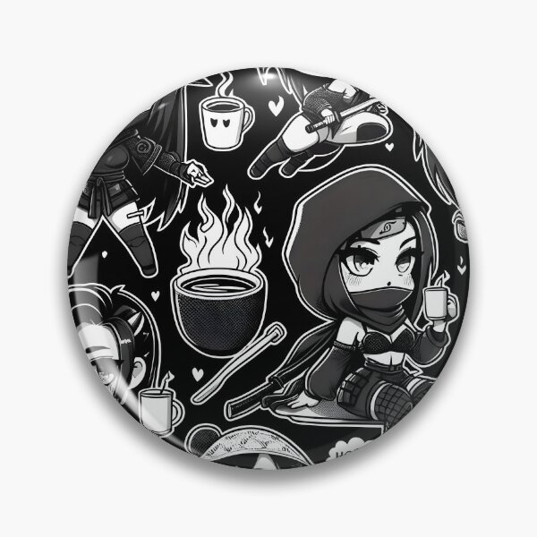 Item preview, Hot-cute Chibi ninja pattern 39.0 designed and sold by StickyGuys.