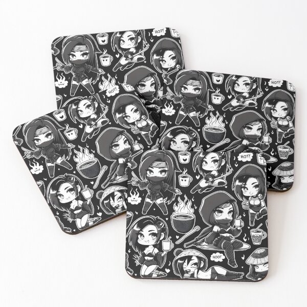Item preview, Hot-cute Chibi ninja pattern 39.0 designed and sold by StickyGuys.