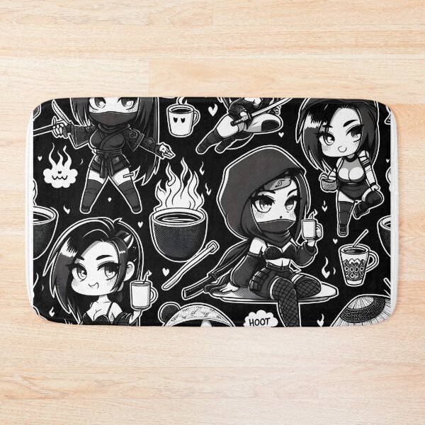 Item preview, Hot-cute Chibi ninja pattern 39.0 designed and sold by StickyGuys.