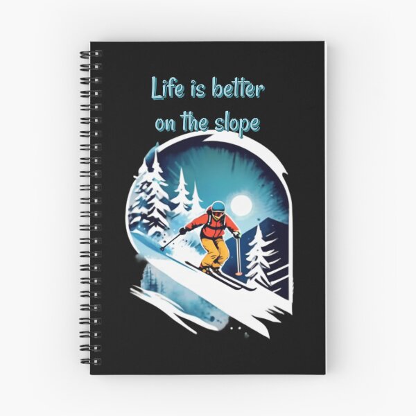 Item preview, life is better on the slope designed and sold by EuropeanPrints.