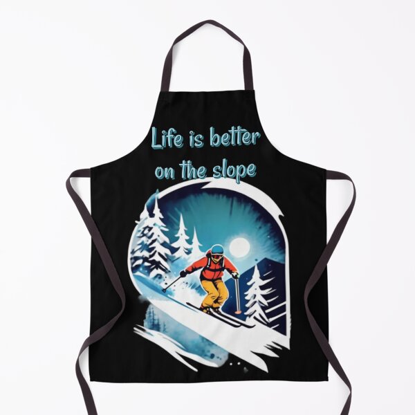 Item preview, life is better on the slope designed and sold by EuropeanPrints.