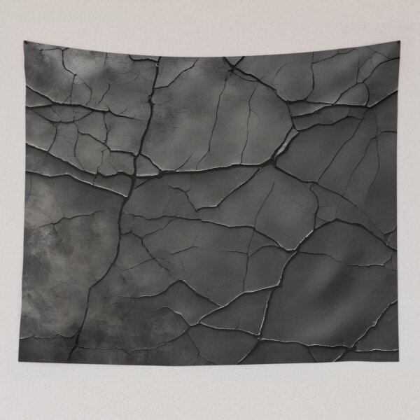 Item preview, Grungy Cracked Black Concrete Texture designed and sold by Have Mercy.