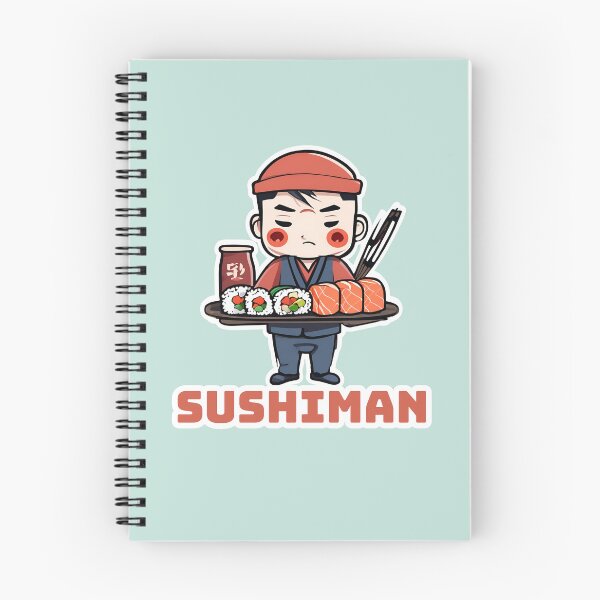 Item preview, SushiMan - sushi lover cartoon - sushi man designed and sold by lost-artbrush.