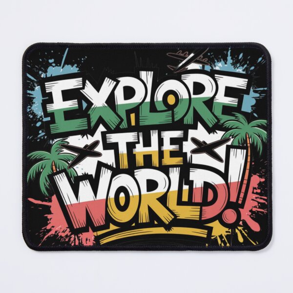 Item preview, Travel Inspiration: "Explore The World!" designed and sold by Imaginarium of Chaos falcon88 .