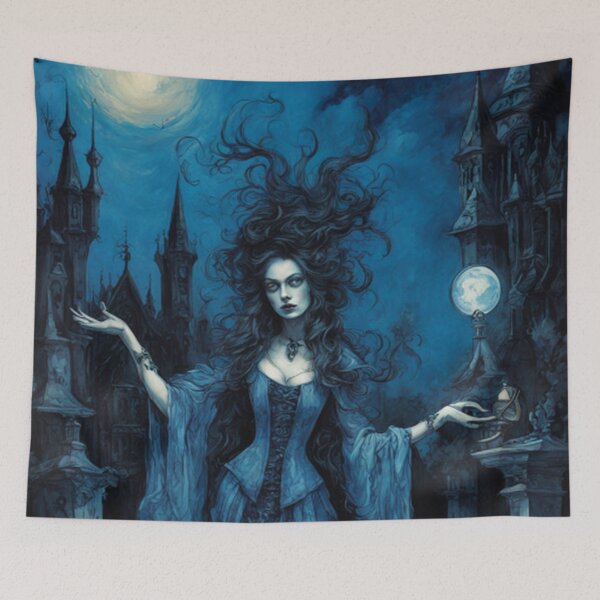Item preview, Gothic Haunting Scene designed and sold by TheDarkWardrobe.