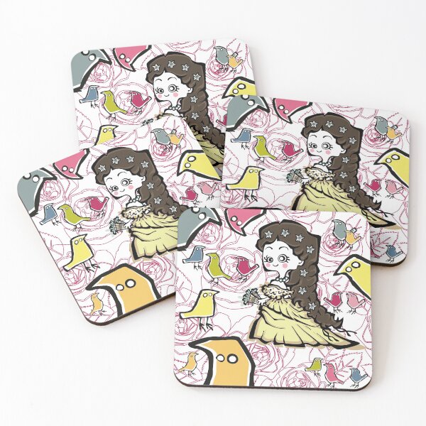 Item preview, Empress Elizabeth of Austria and Birds designed and sold by TheChicken.