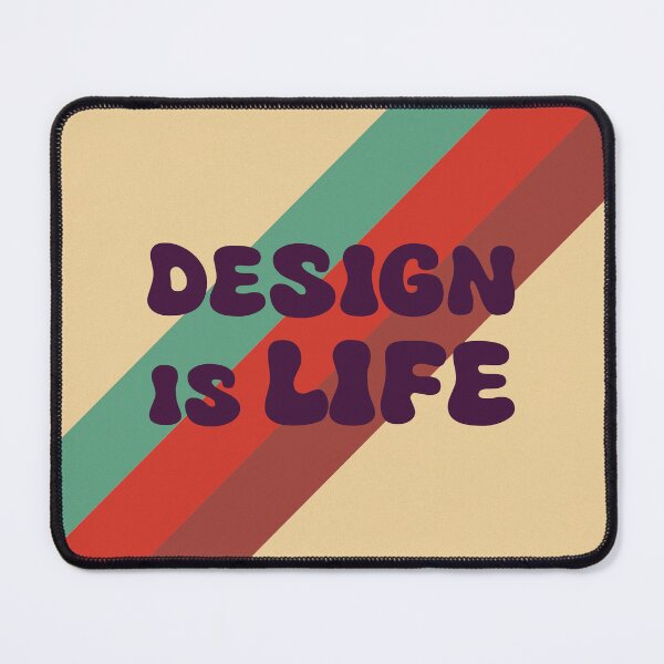 Item preview, "Design is Life" – Bold Artwork for Creatives and Designers  designed and sold by hhmene.