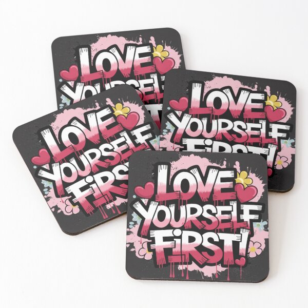 Item preview, Self-Love: "Love Yourself First!" designed and sold by Imaginarium of Chaos falcon88 .