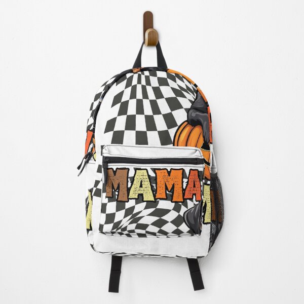 Item preview, "Mama's Little Pumpkin" - Brabançon Sitting in Halloween Pumpkin with Checkered Background designed and sold by GoodyPaws.