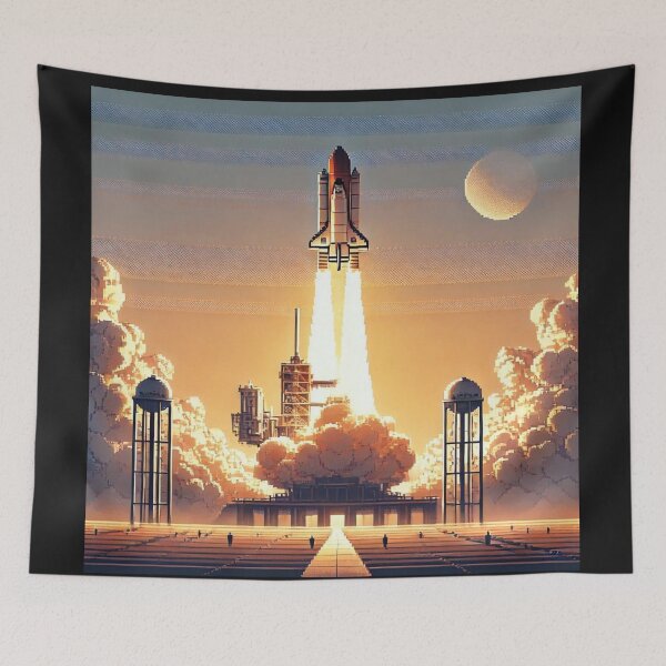 Item preview, space shuttle designed and sold by TEEJAMBOREE.