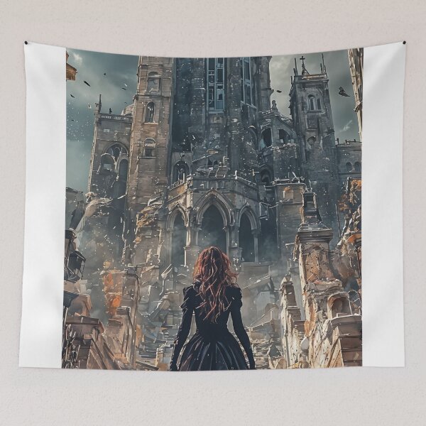 Item preview, Echoes of Elegance in the Ruins designed and sold by oanaunciuleanu.