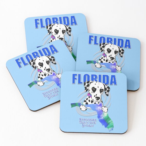 Item preview, Dalmatian Florida Strong designed and sold by Atelier Cupcake.