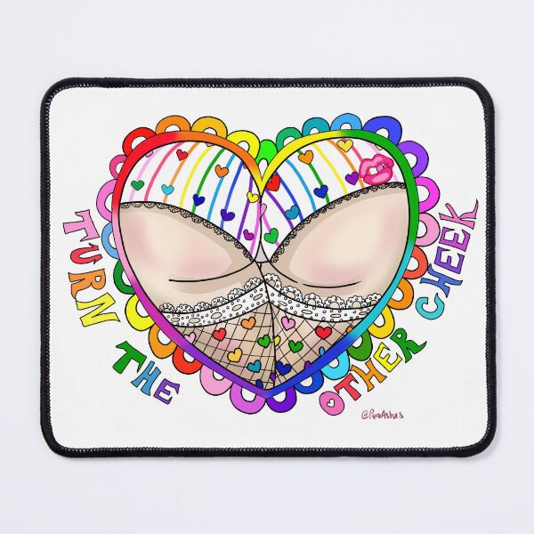Item preview, Rainbow booty Heart designed and sold by PyroAshes.