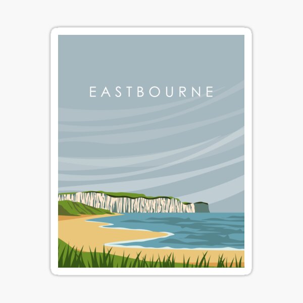 Aperçu de l'œuvre Eastbourne en Angleterre créée et vendue par skalihm.