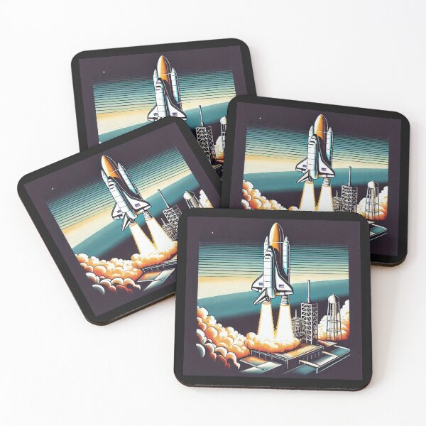 Item preview, space shuttle designed and sold by TEEJAMBOREE.