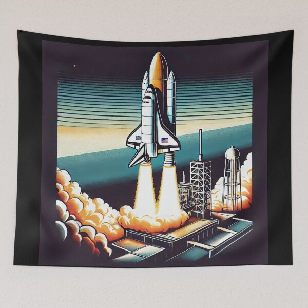 Item preview, space shuttle designed and sold by TEEJAMBOREE.