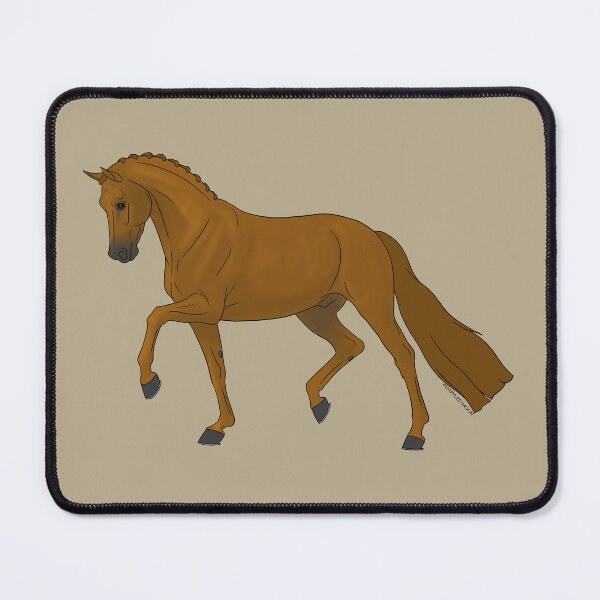 Item preview, Trotting Chestnut Dressage Horse designed and sold by DappledMoon.