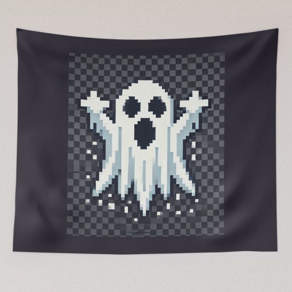 Item preview, Scare Mode Pixel Ghost designed and sold by Meandmyshop.