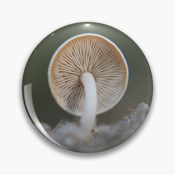 Item preview, Tiny  Mushroom growing on a pinecone designed and sold by Tonia Delozier's Photography .