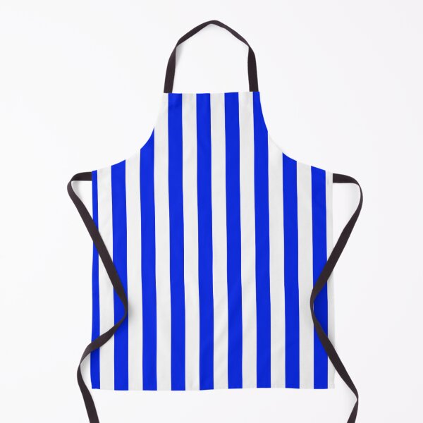 Item preview, Blue White Vertical Stripes Pattern designed and sold by PatternTitan.