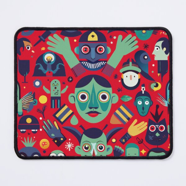 Item preview, Strange Characters Pattern 1 designed and sold by yumas.