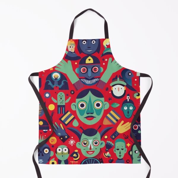 Item preview, Strange Characters Pattern 1 designed and sold by yumas.