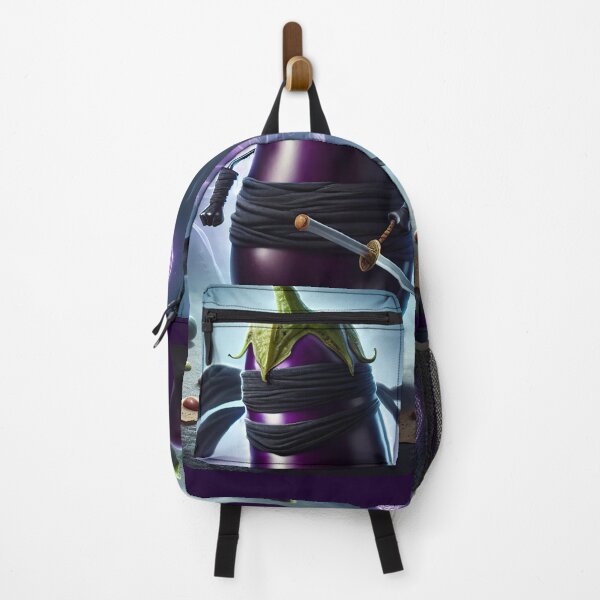 Item preview, Fierce Veggies: Eggplant Ninja designed and sold by nature. electrified..