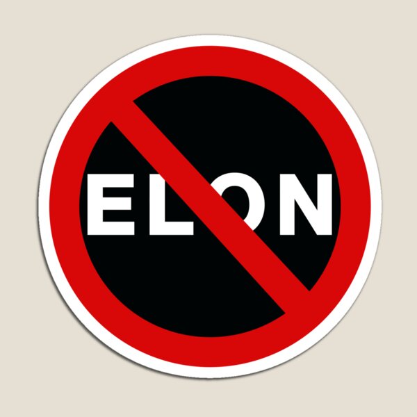 Item preview, No Elon designed and sold by vividcrocodile.