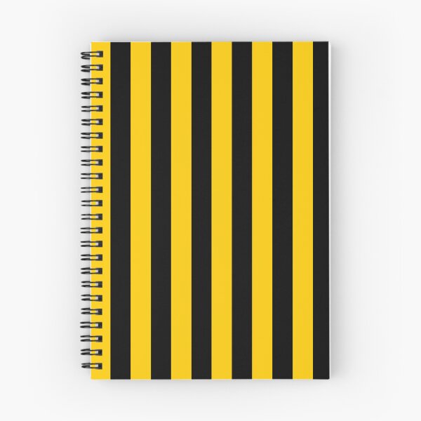 Item preview, Yellow Black Vertical Stripes Pattern designed and sold by PatternTitan.