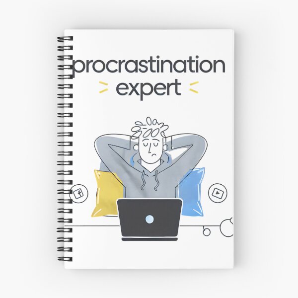 Item preview, Procrastination Expert Graphic designed and sold by StyleSwitch.